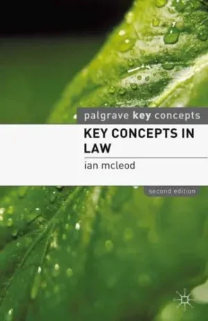 Key Concepts in Law - Palgrave Key Concepts