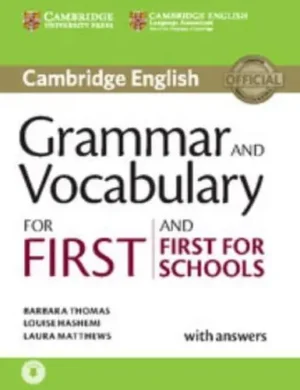 Grammar and Vocabulary for First and First for Schools Book With Answers and Audio - Cambridge Grammar for Exams