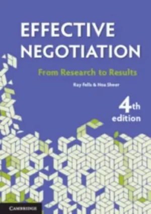 Effective Negotiation From Research to Results