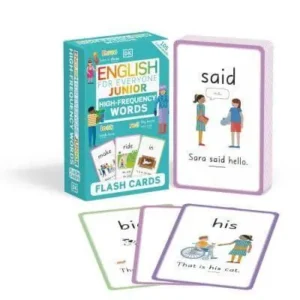 English for Everyone Junior High-Frequency Words Flash Cards - DK English for Everyone Junior