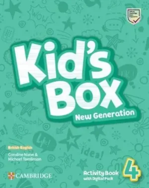 Kid's Box New Generation Level 4 Activity Book With Digital Pack British English - Kid's Box