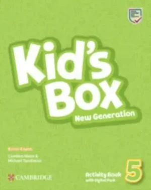 Kid's Box New Generation Level 5 Activity Book With Digital Pack British English - Kid's Box