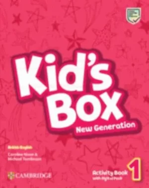 Kid's Box New Generation Level 1 Activity Book With Digital Pack British English - Kid's Box