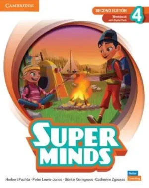 Super Minds Level 4 Workbook With Digital Pack British English - Super Minds