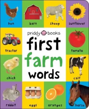 First Farm Words - First 100 Soft To Touch