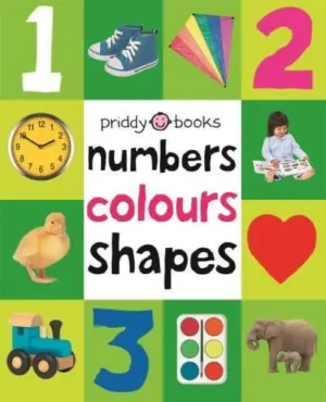 Numbers, Colours, Shapes Board Book - First 100 Soft To Touch